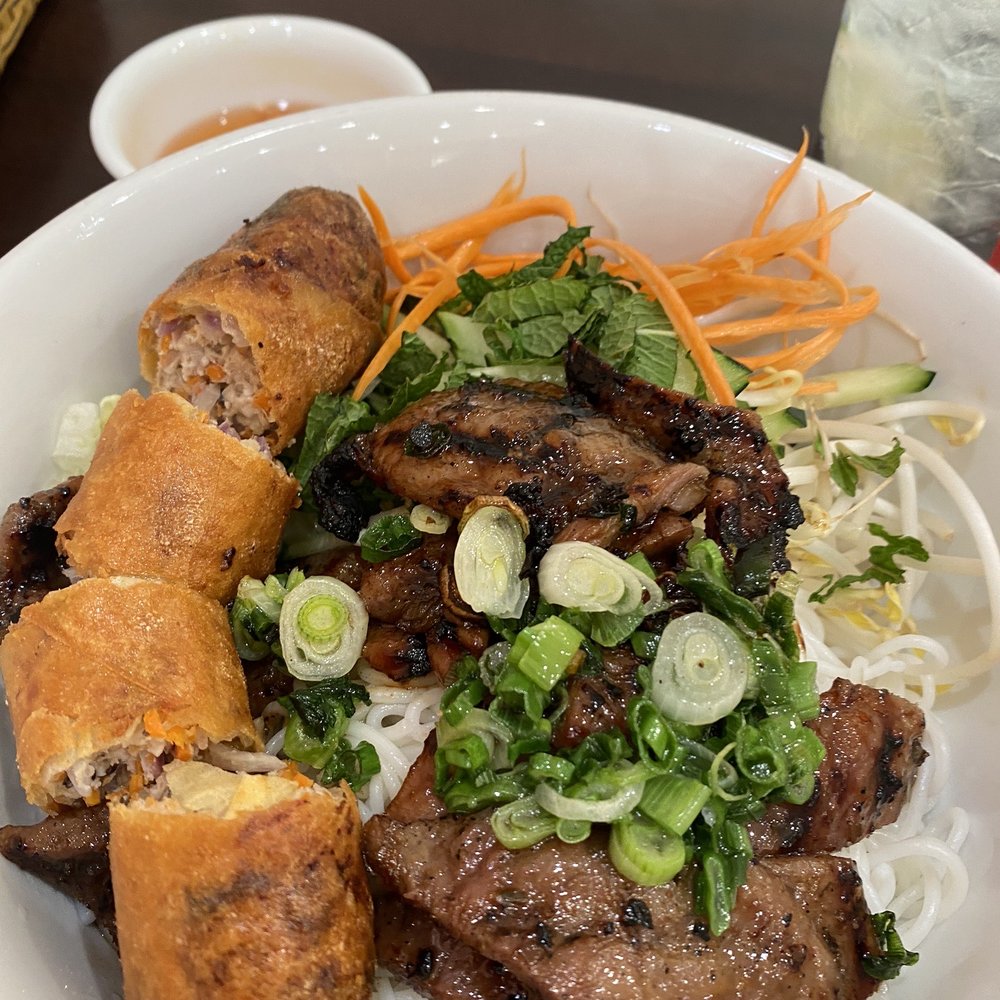 B2. Grilled Pork and Crispy Egg Roll