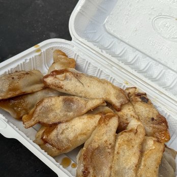Jin Mei Dumpling - pork and chive fried dumplings - Chinese Near Me - New York, New York Jin Mei Dumpling - pork and chive fried dumplings - Chinese Near Me - New York, New York