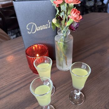 Donna's - Limoncello - Italian Near Me - Los Angeles, California