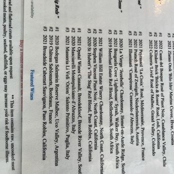 Uva Wine Bar - Menu - Wine Bars Near Me - Colorado Springs, Colorado Uva Wine Bar - Menu - Wine Bars Near Me - Colorado Springs, Colorado