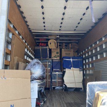 Zip Moving and Storage - This is how tight the truck is packed! They are unloading - Movers Near Me - Norcross, Georgia Zip Moving and Storage - This is how tight the truck is packed! They are unloading - Movers Near Me - Norcross, Georgia