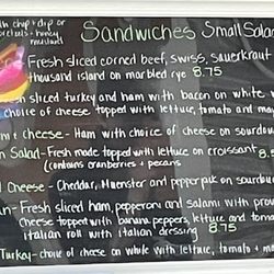 The Dairy Bar on Main - Menus