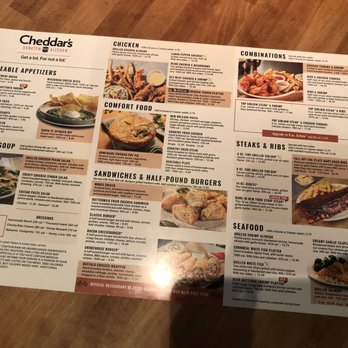 Cheddar's Scratch Kitchen - Menu - Comfort Food Near Me - Brandywine, Maryland Cheddar's Scratch Kitchen - Menu - Comfort Food Near Me - Brandywine, Maryland