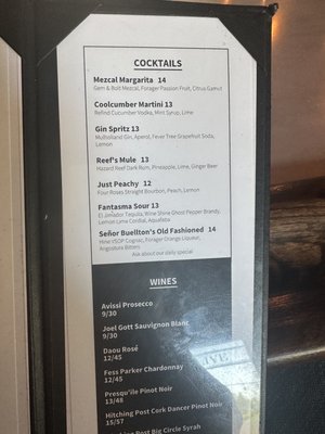 Menu photo 1 Sideways Lounge Buellton, CA Menu photo 1 Sideways Lounge Buellton, CA