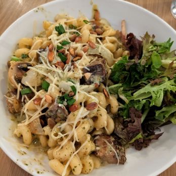 Wicked Hen Restaurant - Pumpkin seed pesto pasta with steak - Southern Near Me - Columbus, Georgia Wicked Hen Restaurant - Pumpkin seed pesto pasta with steak - Southern Near Me - Columbus, Georgia