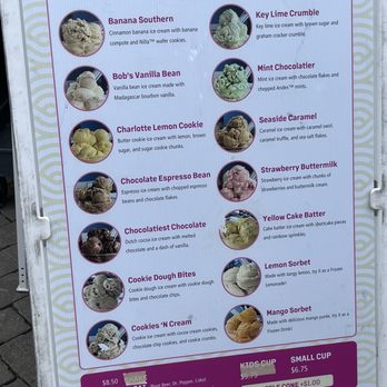 Irveys Ice Cream - Menu - Ice Cream & Frozen Yogurt Near Me - Knoxville, Tennessee