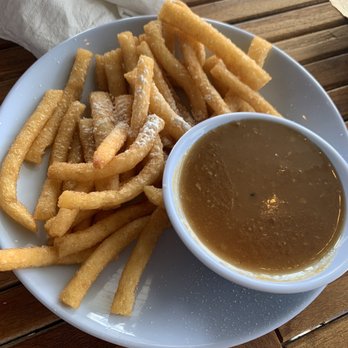 OSO at Bear Point Harbor - Orange Beach - Beignet fosters (banana fosters glaze) - Seafood Near Me - Orange Beach, Alabama