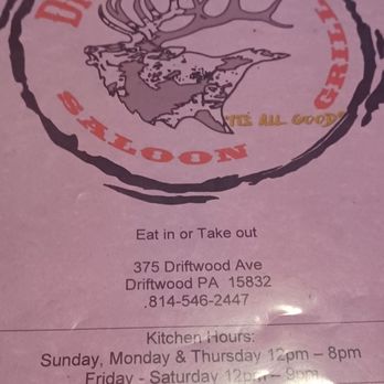 Driftwood Saloon & Grill - Chicken Wings Near Me - Driftwood, Pennsylvania Driftwood Saloon & Grill - Chicken Wings Near Me - Driftwood, Pennsylvania
