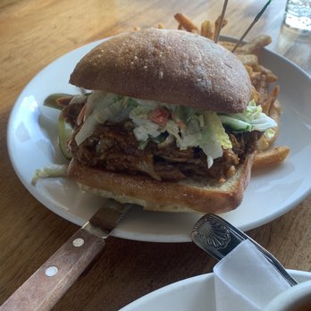 The Observatory - Pulled pork sandwich - New American Near Me - Portland, Oregon The Observatory - Pulled pork sandwich - New American Near Me - Portland, Oregon