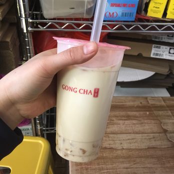 Gong Cha - Every time comes out different, this time they put too much milk. I think they randomly make this without following the formula ! Terrible!! - Bubble Tea Near Me - Flushing, New York Gong Cha - Every time comes out different, this time they put too much milk. I think they randomly make this without following the formula ! Terrible!! - Bubble Tea Near Me - Flushing, New York