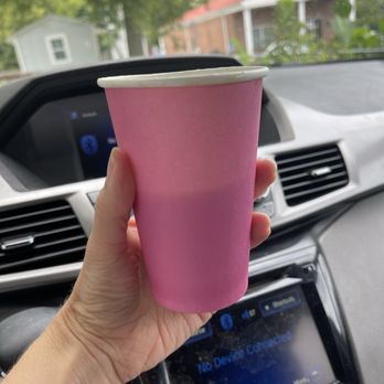 The Brunch Collective - Look how small his cup is - Coffee & Tea Near Me - SPRING HILL, Tennessee