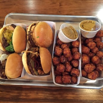 Krush Burger - Original, cowbell, philly x2, and sweet potato tots x2 - Burgers Near Me - Roseville, California Krush Burger - Original, cowbell, philly x2, and sweet potato tots x2 - Burgers Near Me - Roseville, California