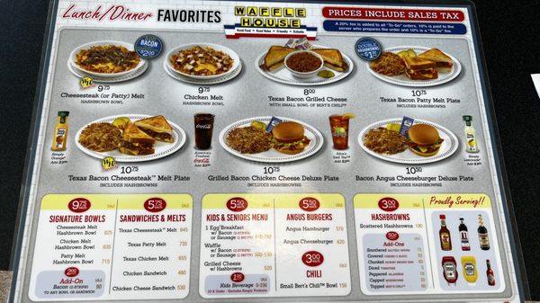 Menu photo 1 Waffle House Mooresville, NC Menu photo 1 Waffle House Mooresville, NC