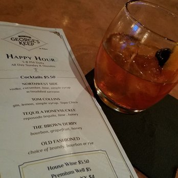 George's Keep - HH Menu-Old Fashioned drink - Cocktail Bars Near Me - San Antonio, Texas George's Keep - HH Menu-Old Fashioned drink - Cocktail Bars Near Me - San Antonio, Texas