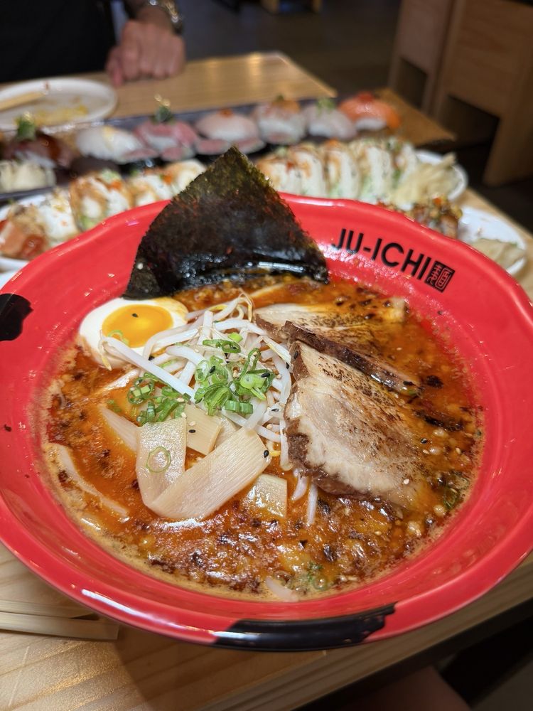 Food from Ju-Ichi Japanese Restaurant