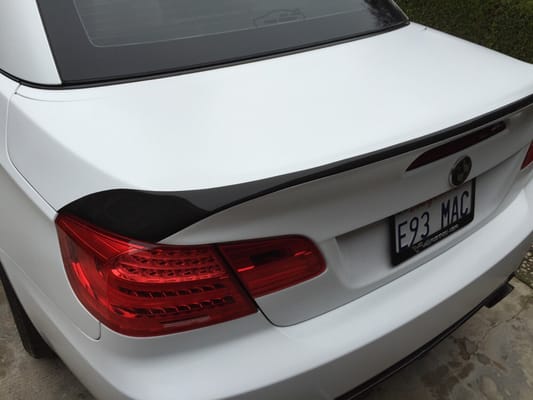 Photo of Capitol Auto Body - Santa Clara, CA, US. The trunk custom design by Roy!