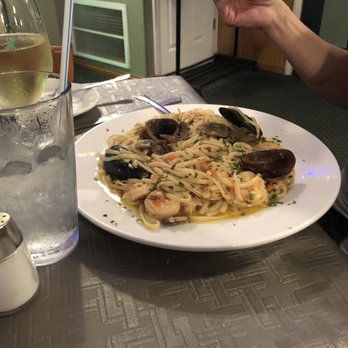Trattoria Giuseppe - a plate of pasta with mussels and clams - Italian Near Me - Imperial, Missouri Trattoria Giuseppe - a plate of pasta with mussels and clams - Italian Near Me - Imperial, Missouri