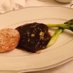 Wagyu beef and asparagus Wagyu beef and asparagus