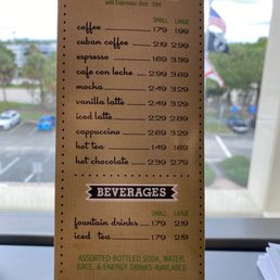 Back of menu Back of menu