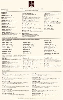 Menu photo 5 Roji Sushi Los Angeles, CA Menu photo 5 Roji Sushi Los Angeles, CA
