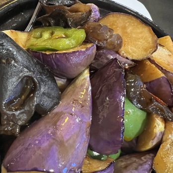 Shaanxi Gourmet - Eggplant with garlic - Chinese Near Me - Natick, Massachusetts
