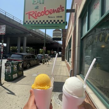 Ricobene's - Mango & Lemonade Italian ice - Italian Near Me - Chicago, Illinois Ricobene's - Mango & Lemonade Italian ice - Italian Near Me - Chicago, Illinois