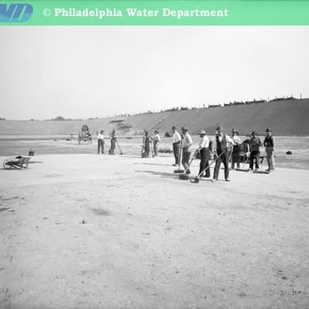 Upper Roxborough Reservoir - 1897 repaving - Landmarks & Historical Buildings Near Me - Philadelphia, Pennsylvania Upper Roxborough Reservoir - 1897 repaving - Landmarks & Historical Buildings Near Me - Philadelphia, Pennsylvania