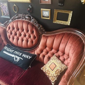 Scr3am & Sugar Coffee - Eclectic, goth seating area - Coffee & Tea Near Me - Denver, Colorado Scr3am & Sugar Coffee - Eclectic, goth seating area - Coffee & Tea Near Me - Denver, Colorado