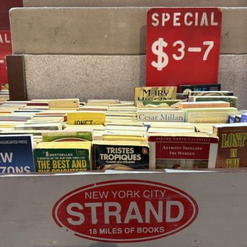 Strand Bookstore - Bookstores Near Me - New York, New York