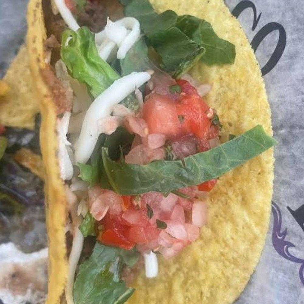 Taco Bus - The Taco Bus taco (the picture does NOT do the flavor of this justice!) - hard shell - Food Trucks Near Me - Clearwater, Florida Taco Bus - The Taco Bus taco (the picture does NOT do the flavor of this justice!) - hard shell - Food Trucks Near Me - Clearwater, Florida