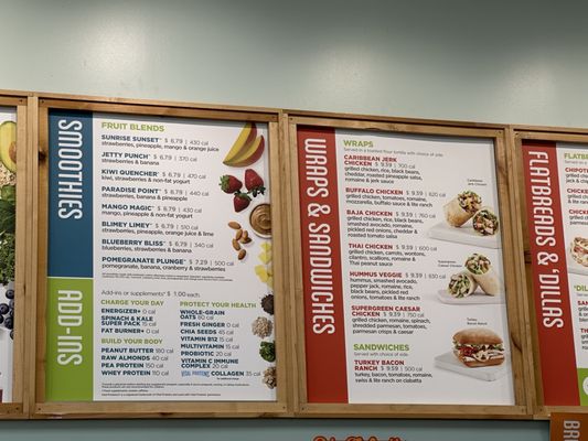 Menu photo 1 Tropical Smoothie Cafe Fort Worth, TX Menu photo 1 Tropical Smoothie Cafe Fort Worth, TX