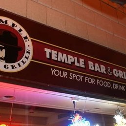Exterior outside entrance of Temple Bar & Grille - Front of Temple - Rochester, New York Exterior outside entrance of Temple Bar & Grille - Front of Temple - Rochester, New York