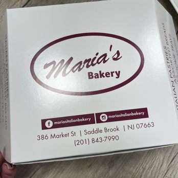 Maria Italian Bakery - Bakeries Near Me - Saddle Brook, New Jersey