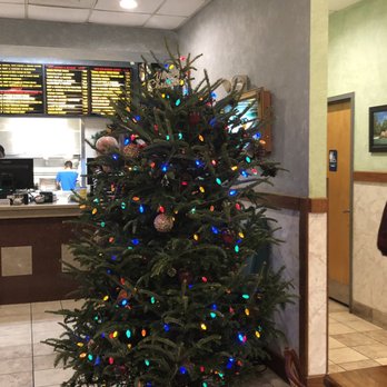 Chinese Express - a decorated christmas tree in a restaurant - Chinese Near Me - Summerville, South Carolina