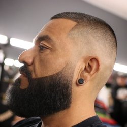 Los Barbers - High fade with beard line up