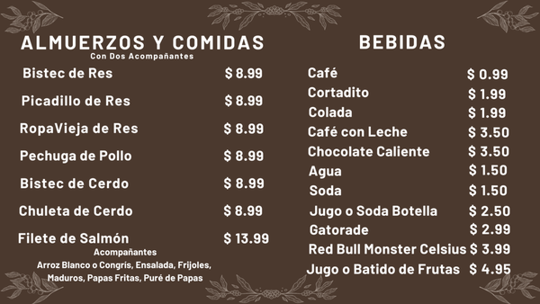Menu photo 2 Kutan Bakery Café Miami, FL Menu photo 2 Kutan Bakery Café Miami, FL