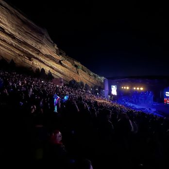 Red Rocks Amphitheatre - Inside from about midway up - Music Venues Near Me - Morrison, Colorado Red Rocks Amphitheatre - Inside from about midway up - Music Venues Near Me - Morrison, Colorado