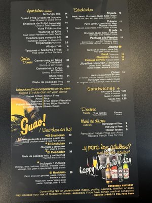 Menu photo 3 Tropico Mofongo Restaurant Kissimmee, FL Menu photo 3 Tropico Mofongo Restaurant Kissimmee, FL