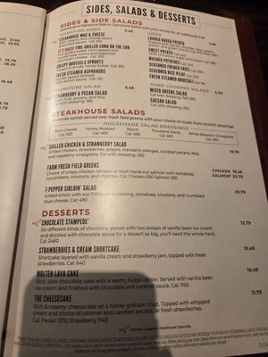 Menu photo 1 LongHorn Steakhouse Rancho Cucamonga, CA