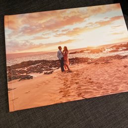Our perfect shot by Moorea, as the cover of our honeymoon book Our perfect shot by Moorea, as the cover of our honeymoon book