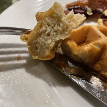 Caribe Royale Orlando - FLUFFY WAFFLES FROM THE BREAKFAST BUFFET - Hotels Near Me - Orlando, Florida