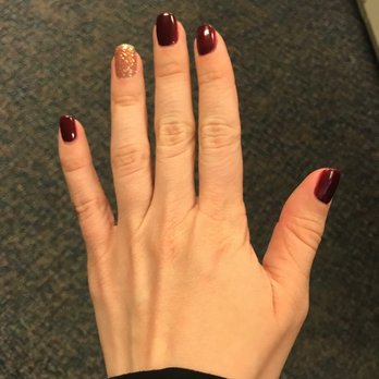 Paris Nail Bar - A festive gel mani - Nail Salons Near Me - Tucson, Arizona