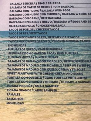 Menu photo 2 Tipicocentro Americano Cafe Miami, FL Menu photo 2 Tipicocentro Americano Cafe Miami, FL