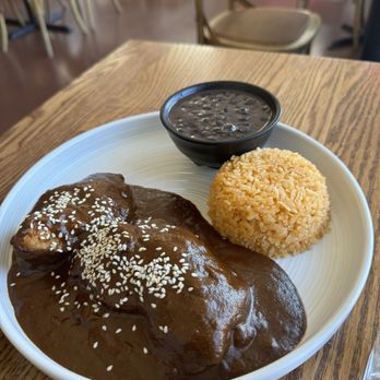 El Buen Comer - Chicken Mole. Way too sweet but they do give a large piece of chicken breast. - Mexican Near Me - San Francisco, California El Buen Comer - Chicken Mole. Way too sweet but they do give a large piece of chicken breast. - Mexican Near Me - San Francisco, California
