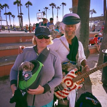 Venice Beach Boardwalk - With one of the Venice Beach legends, Harry Perry! - Beaches Near Me - Venice, California