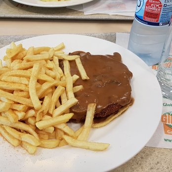 Globus - Jägerschnitzel mit Pommes - Grocery Near Me - Hattersheim, HE