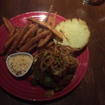 TGI Fridays UK - Burger with sweet potato fries, that'll do nicely!! - American Near Me - Birmingham, XWM