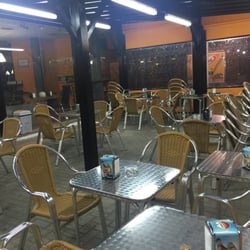 Heladería Cafetería Jijona - Terraza nocturna