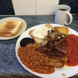 Riland Cafe - The 'Jumbo' breakfast - not the biggest!