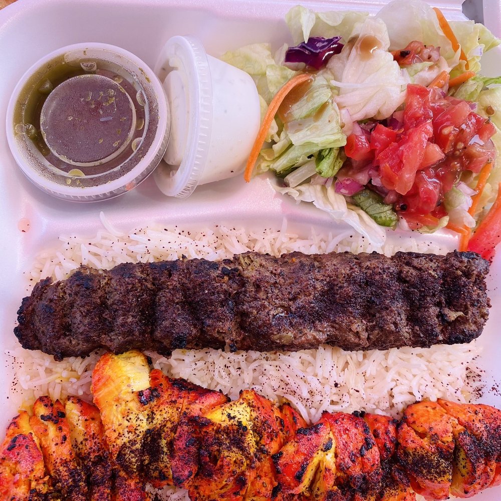 Baba Kabob - Chicken and Kafta Plate.... sooo good! - Mediterranean Near Me - Poway, California Baba Kabob - Chicken and Kafta Plate.... sooo good! - Mediterranean Near Me - Poway, California